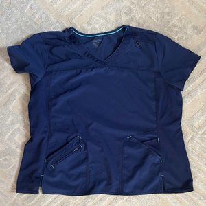 Scrub Star Indigo Womans Scrub Set